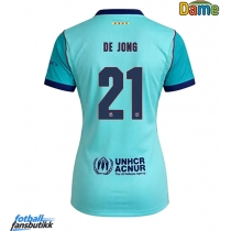 Barcelona Frenkie de Jong #21 Tredjedrakt Dame 2026-27 Kortermet